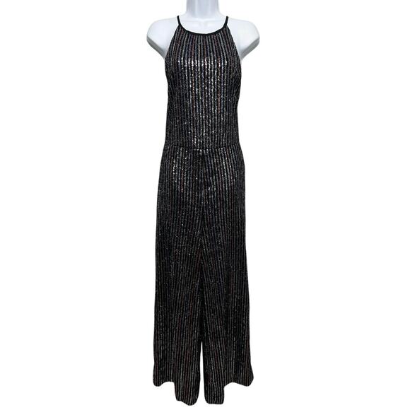 Maeve by Anthropologie Sequin Wide Leg Jumpsuit 14 - Picture 1 of 14